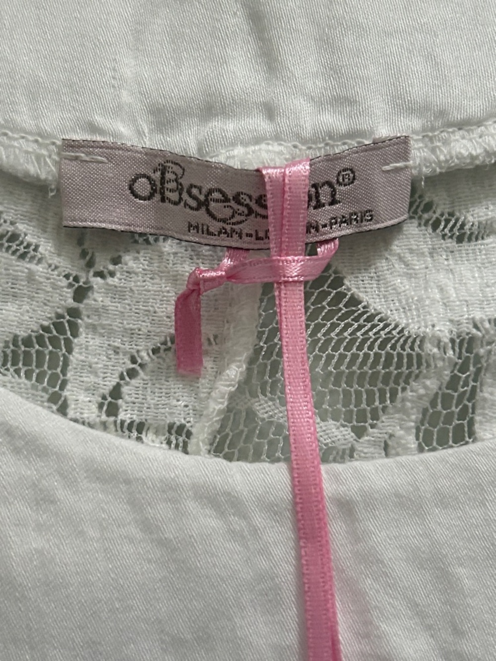 Obession Cocoboo White Lace  - Women Tops - Picture 5 of 7